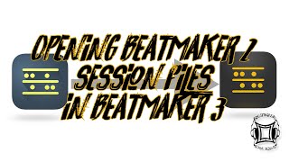 Outta Da Box Episode 6: Opening BeatMaker 2 Sessions in BeatMaker 3 #beatmakeristhesquad