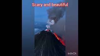 Volcano. Scary and beautiful. #beautifulnature #volcano #nature