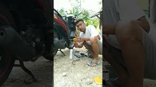 corong dari bekas wadah oli gardan