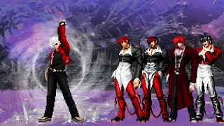 [KOF Mugen] Bloodedge Kyo Vs. Iori Yagami Team