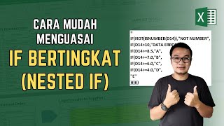 Tutorial IF Berulang / Bertingkat - Cara Mudah Menguasai Rumus Nested IF di Excel