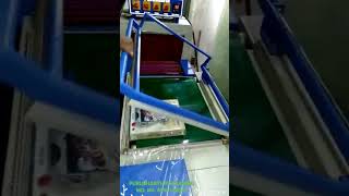 BOX WRAPPING MACHINE // SEALING MACHINE WITH SHRINK MACHINE