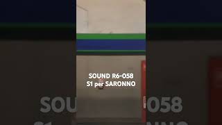 SOUND TRENO TSR R6-058 #train #railway