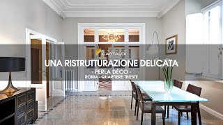 Case di lusso roma: Ristrutturazione Appartamento di lusso a Roma Una casa in stile classico moderno