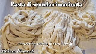 Pasta di semola rimacinata 🫕​​🍝