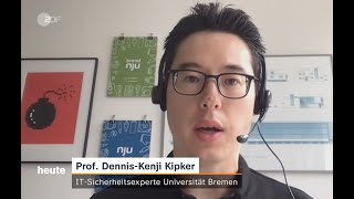 ZDF heute: Prof. Dr. Dennis-Kenji Kipker im Interview zum globalen IT-Ausfall