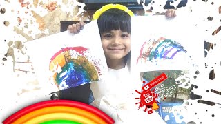 Rainbow Painting For Beginners | Princess Ilisha | Ilisha Toys