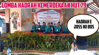 Lomba Hadrah HUT RI ke 79 | Sholawat Kemerdekaan | Penampilan WOW | Siswa Siswi SMKS Muh 4 Glenmore