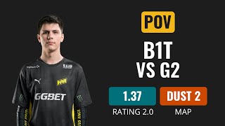 [POV] Na'Vi b1t VS G2 [Dust 2] | CS GO DEMO