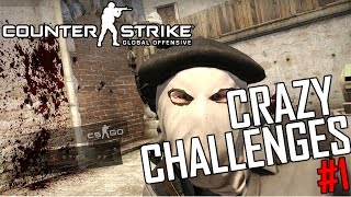 CSGO - Global Offensive Crazy Challenges #1