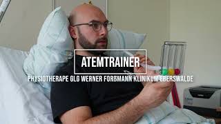 Physiotherapie im Krankenhaus: Atemtrainer