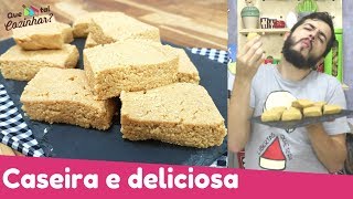 PAÇOCA CASEIRA FÁCIL E DELICIOSA | Receitas de Festa Junina