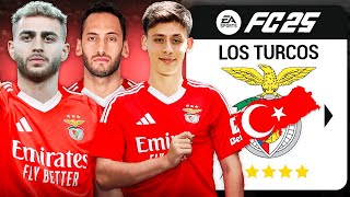 TÜRK OYUNCULARLA BENFICA'YI DÜNYANIN EN İYİ TAKIMI YAPTIK! | FC 25 BENFICA REBUILD!