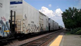 Union Pacific 4398 Leads a Manifest Westbound With U.P.Y. 674 Third Unit Out