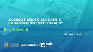 Apresentação Manual- Acesso Remoto via CAFe