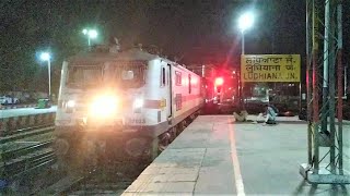 (04681) INTERCITY EXPRESS SPECIAL (New Delhi - Jalandhar City) Arriving At Ludhiana Junction.!