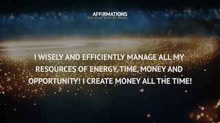 1 hour STRONG daily affirmations for money and success. No sound