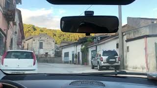 Southern Italy mountain village roads.