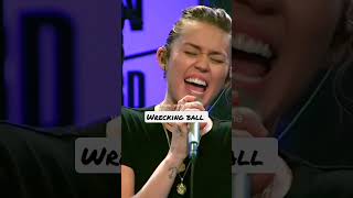 Wrecking ball ~ Miley Cyrus