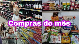 Compras do mês de Junho no Guanabara!!! tudo caro 😱