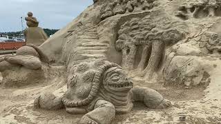 Sand castle Lappeerenta Finland