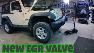 How To Replace A EGR Valve On A 2011 Jeep Wrangler 3.8L