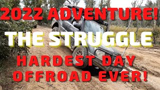 2022 ADVENTURE! THE STRUGGLE: Newnes, Gardens Of Stone, Turon River! HARDEST DAY OFFROAD EVER!