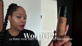 What’s the best foundation of 2024? Bare MINERALS Bare Pro #foundationforblackwomen #makeuptutorial