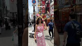 Walking is Osaka streets, Dotonbori area. #shortsviral #osaka #japan