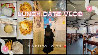 LUNCH DATE & SHIFTING VLOG ❤️ | She’s vlog 👑