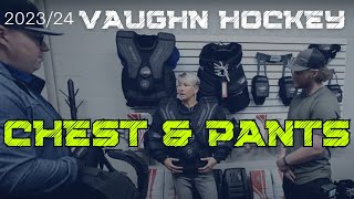 202324 Vaughn SLR3 and V10 Chest And Pants For Hockey Goaltenders