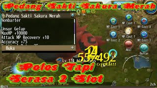 Toram Online - Pedang Sakti Sakura Merah (ReView)