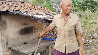 seorang kakek hidup di tengah hutan sendiri tanpa tetangga