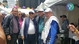 ¡Así se vive el #DíaNacionalDelPensionado en la Plaza de Bolívar!