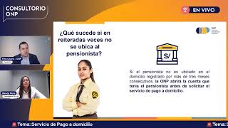 CONSULTORIO ONP - Tema de hoy: Pago a domicilio🤩