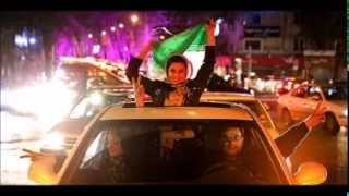 Iranians celebrate announcement of framework agreement for nuclear deal