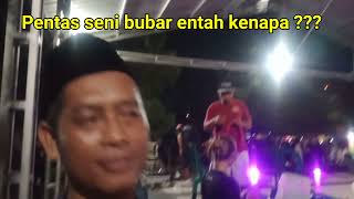 pentas seni d bubarkan PKL sedih dagangan masih banyak