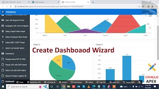 How to Create Dashboard with Wizard Form in Oracle Apex | Mr Gactack