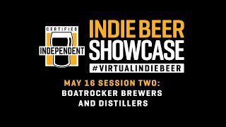 Virtual Indie Beer Showcase - Boatrocker