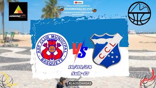 Jogo de Basquete | Municipal vs CCL sub-17 Returno da Fberj