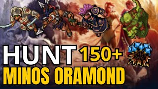 TIBIA - HUNT MINOS ORAMOND 150+ DIAMOND ARROW PALADIN - RUBINOT