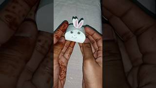 Diy cute bunny 🐇 gift ideas #creativitywithaera #art #artideas #shortvideo