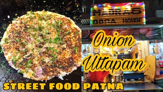 Onion Uttapam | Best South Indian Breakfast in Patna | South Indian Food in Boring Road Patna