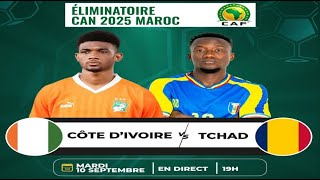 Résumé des buts du match Côte d'Ivoire -Tchad