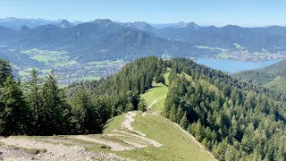 Wanderung zur Baumgartenschneid über den Riederstein (Sept 2020, in 4K)