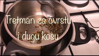 Jednostavan Tretman za Zdraviju Kosu | Homemade Oil for Healhy and Long Hair