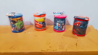 MEGA Unboxing and Review of Ratna's Money Bank Frozen, Spiderman, Avenger, Cars Printed for Kids