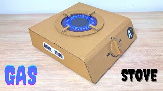 How to Make a Gas Stove  from Cardboard 🔥