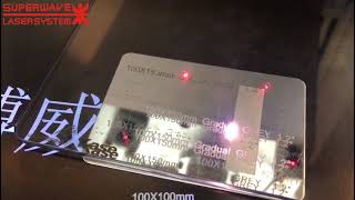 UV Laser Marking Machine for Glasses