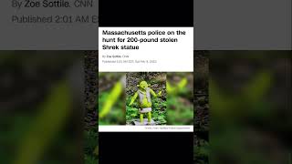 Shrek Statue Stolen!!!